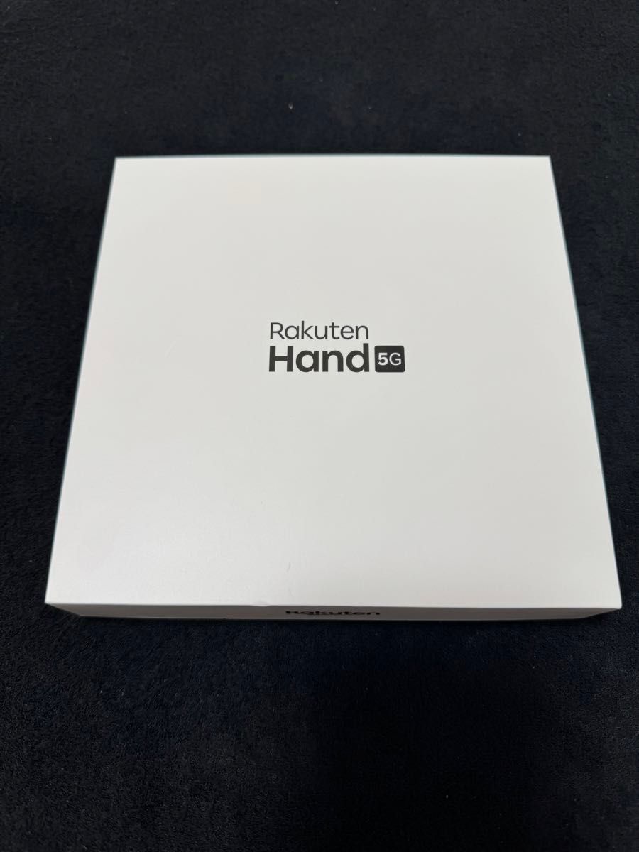 Rakuten Hand 5G P780 BLACK simフリー ほぼ新品　判定○