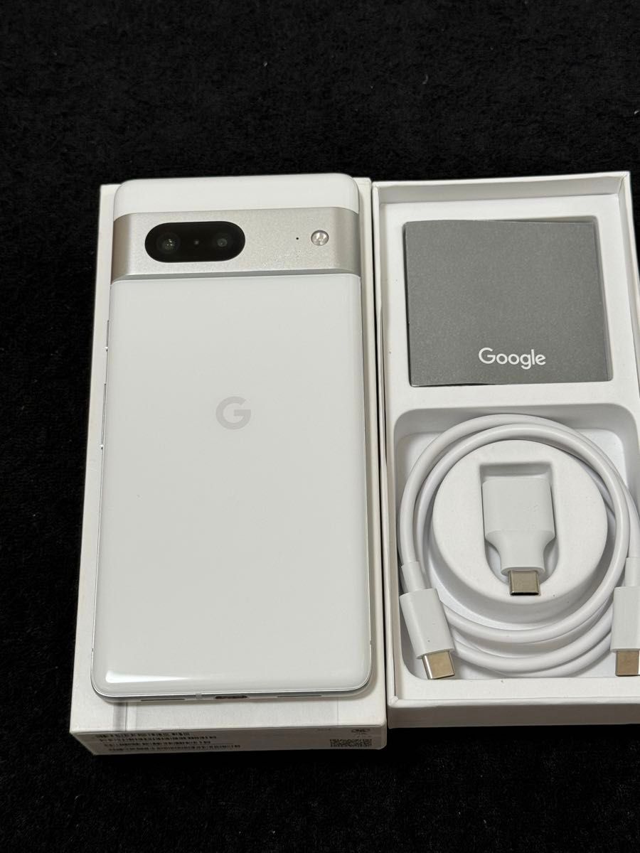 Google Pixel 7 128GB Snow 国内版simフリー  美品　