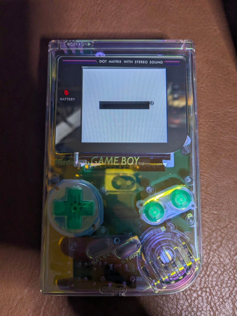 初代ゲームボーイips液晶　シェル　ボタン換装品 Nintendo