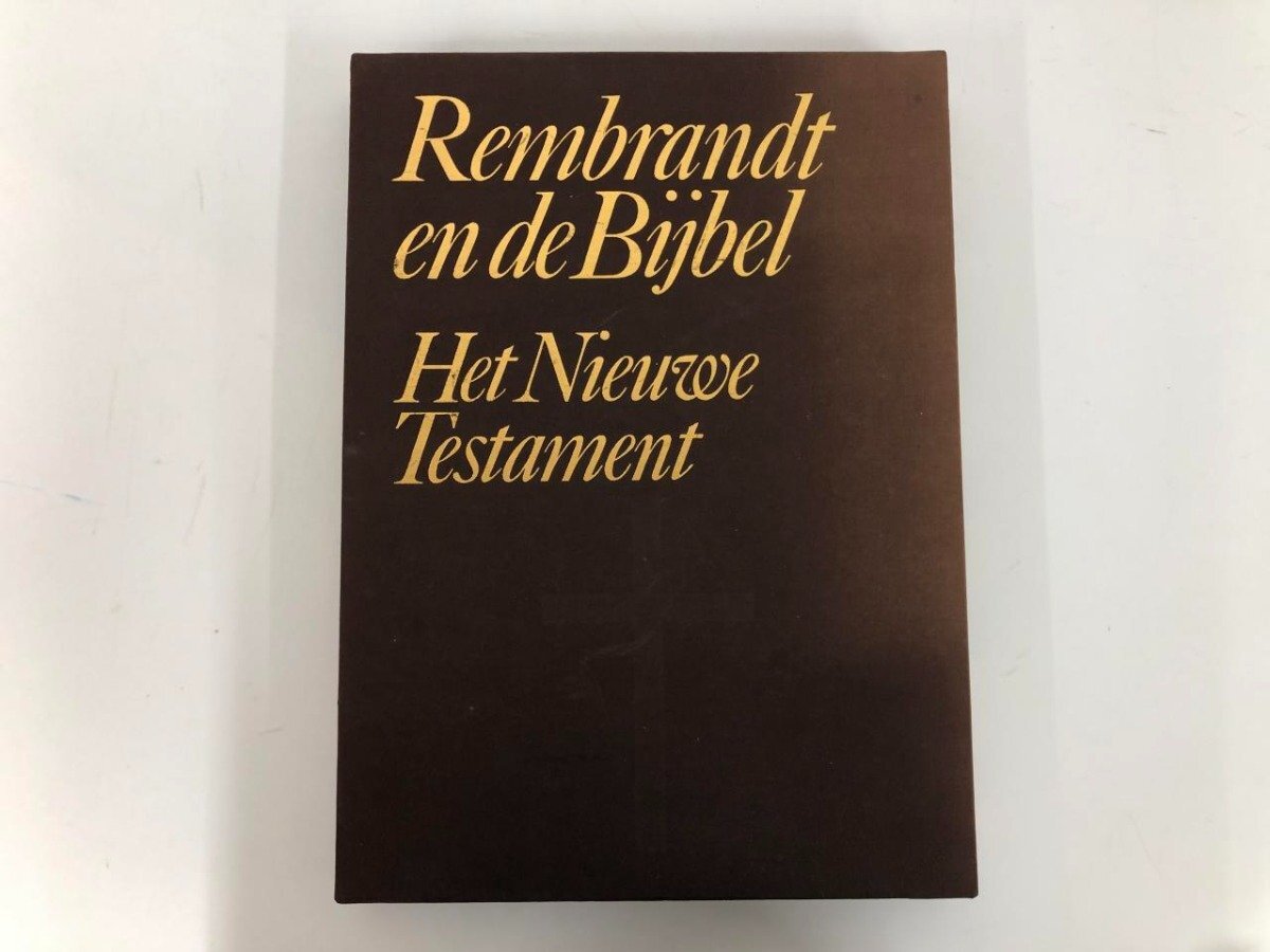 ▼　【画集レンブラント聖書新約篇 　吉岡　滉　株式会社学習研究所　1982年】073-02405_画像1