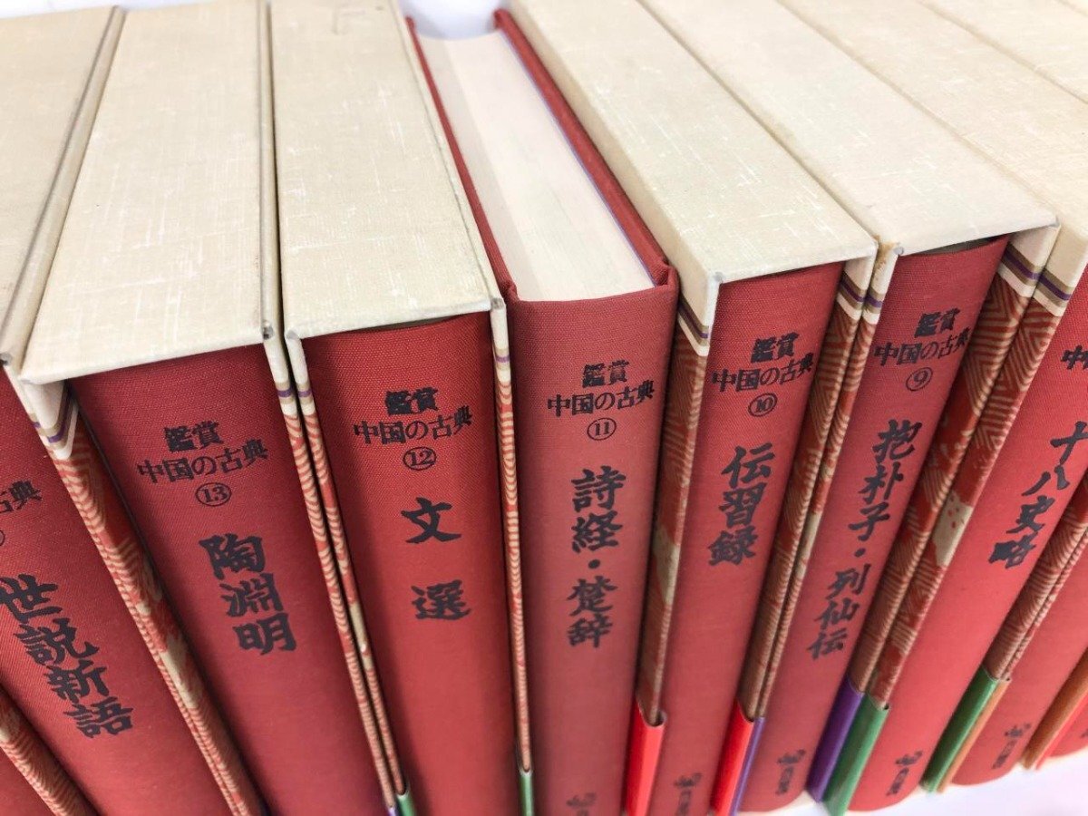 ▼1　【全24巻揃 鑑賞 中国の古典 角川書店 易経/論語/孟子・墨子/老子・荘子ほか】073-02405_画像5