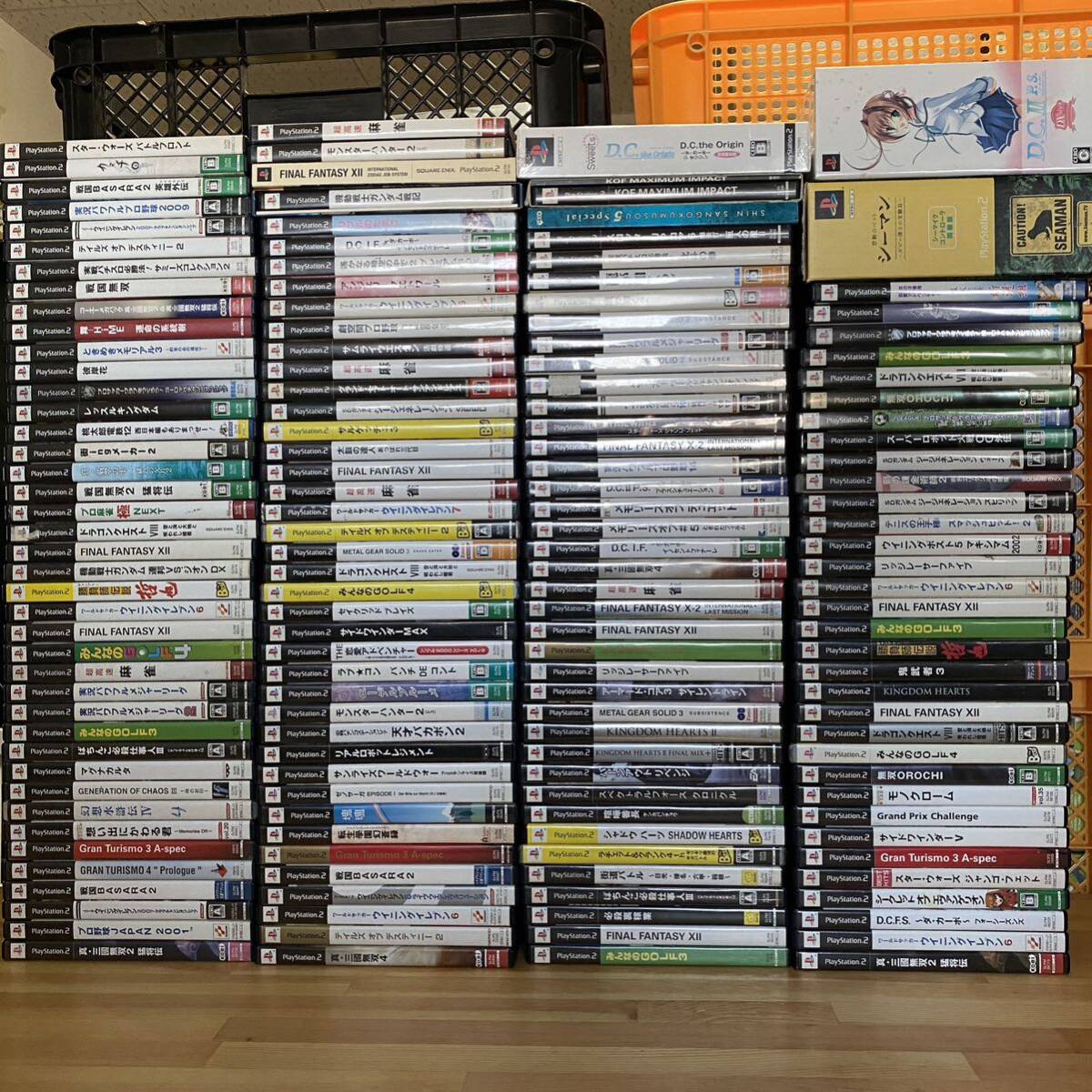 PS2 ソフト 約150本 まとめ売り セットの画像1