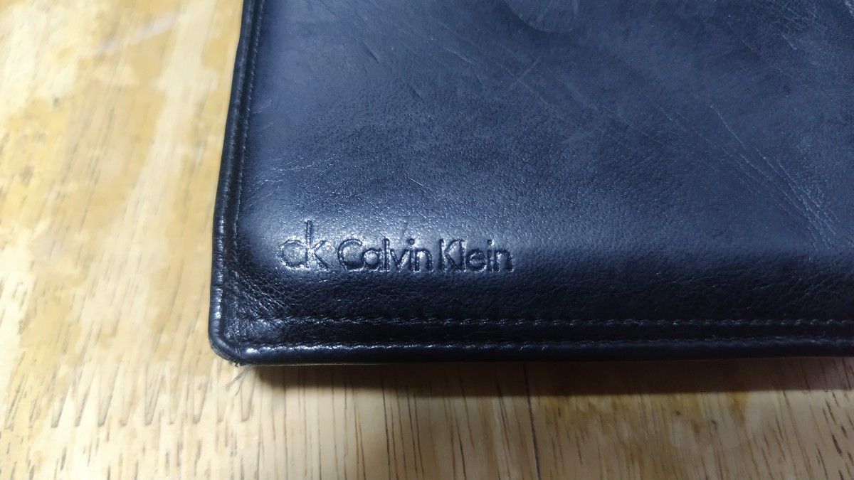 Calvin Klein カルバンクライン 財布 二つ折り 黒