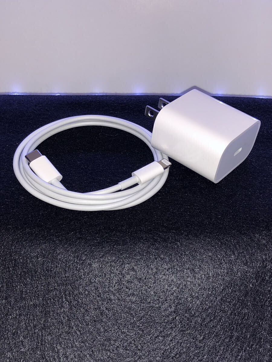 Apple純正 iPhone急速充電器 20W USB-C ACアダプター　ライトニングケーブルセット Lightningケーブル_画像4