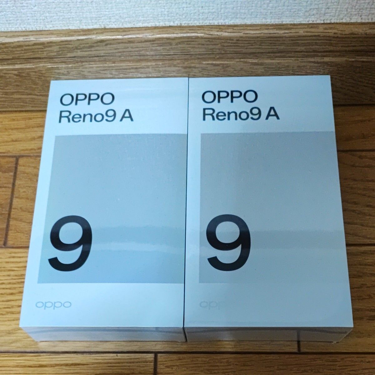 Reno9 A 6.4インチ メモリー8GB ストレージ128GB ホワイト＋ブラック ワイモバイル　未開封　シュリンク