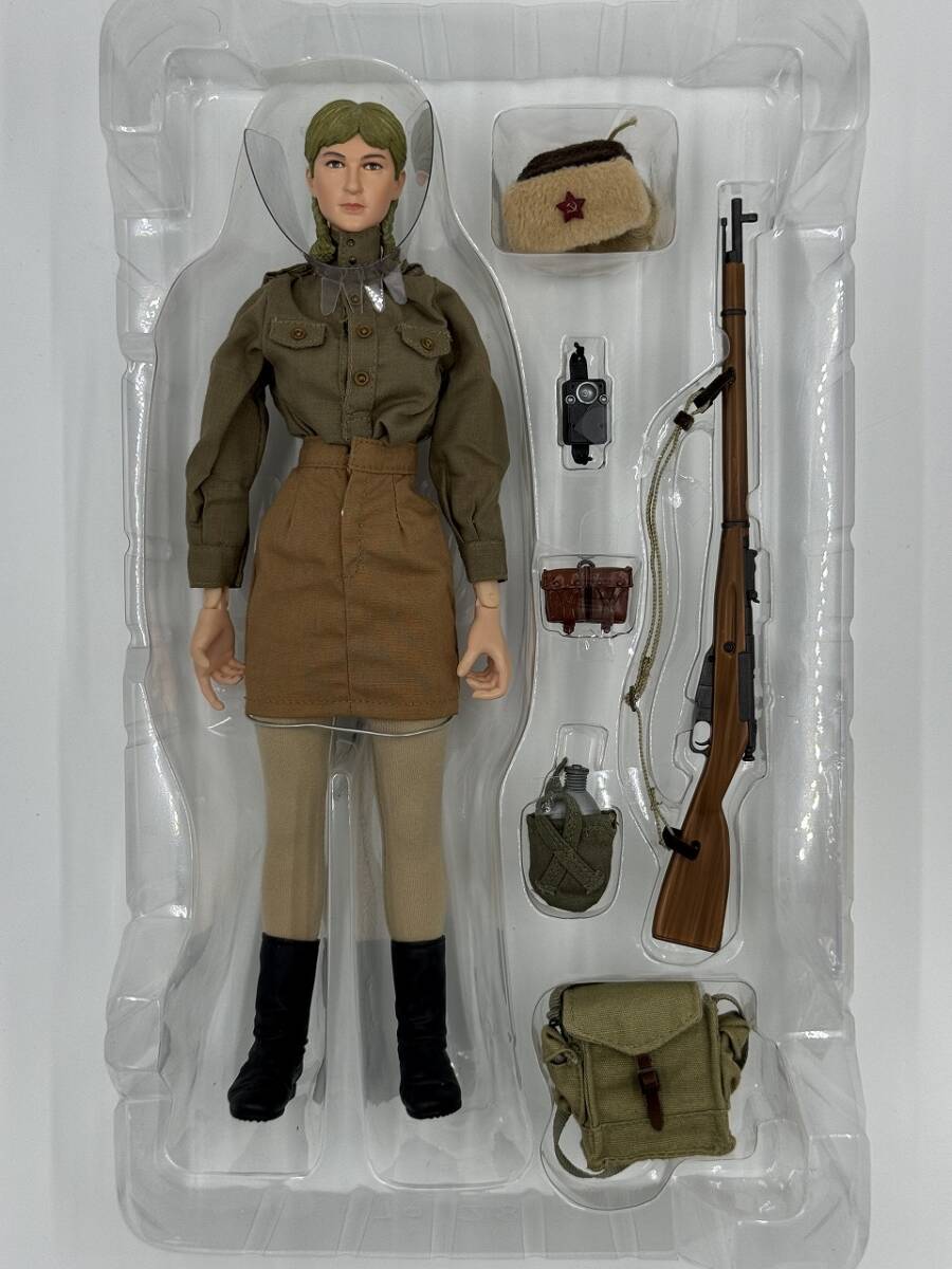  дракон   модель  .../  и ... и 　WWⅡ  Советский Союз ... низ  ... .../ Anna RED ARMY NCO　Traffic control branch　1/6 ... фигурка  ②