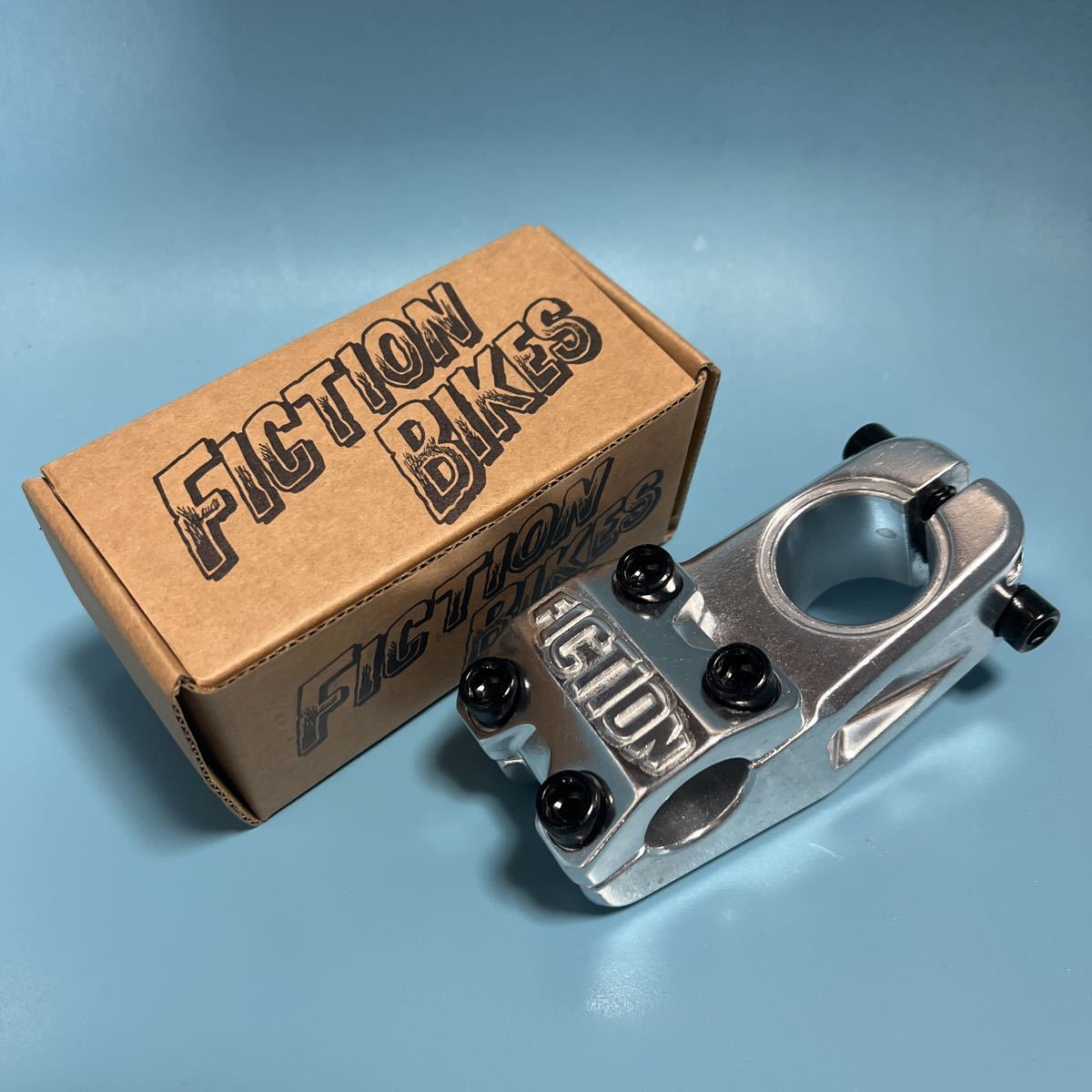 Fiction BMX ステム　52mm シルバー　銀　ポリッシュ　新品未使用品　ストリート　ダート　パーク　stem スノースクート　stem