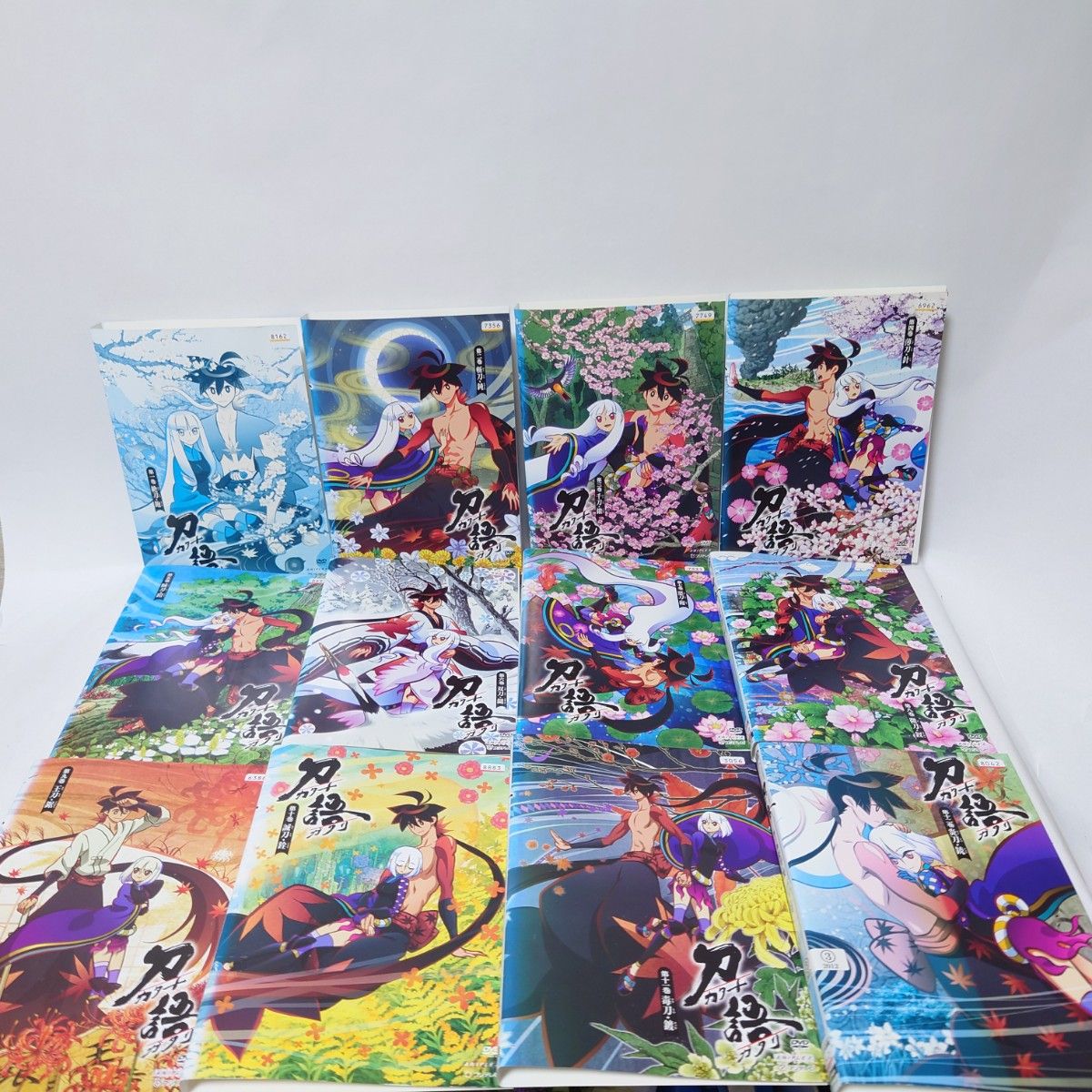 DVD全巻セット☆刀語 1~12巻☆BOX付☆中古品☆西尾維新☆物語 DVD全巻セット☆刀語 1~12巻☆BOX付☆中古品☆西尾維新☆物語