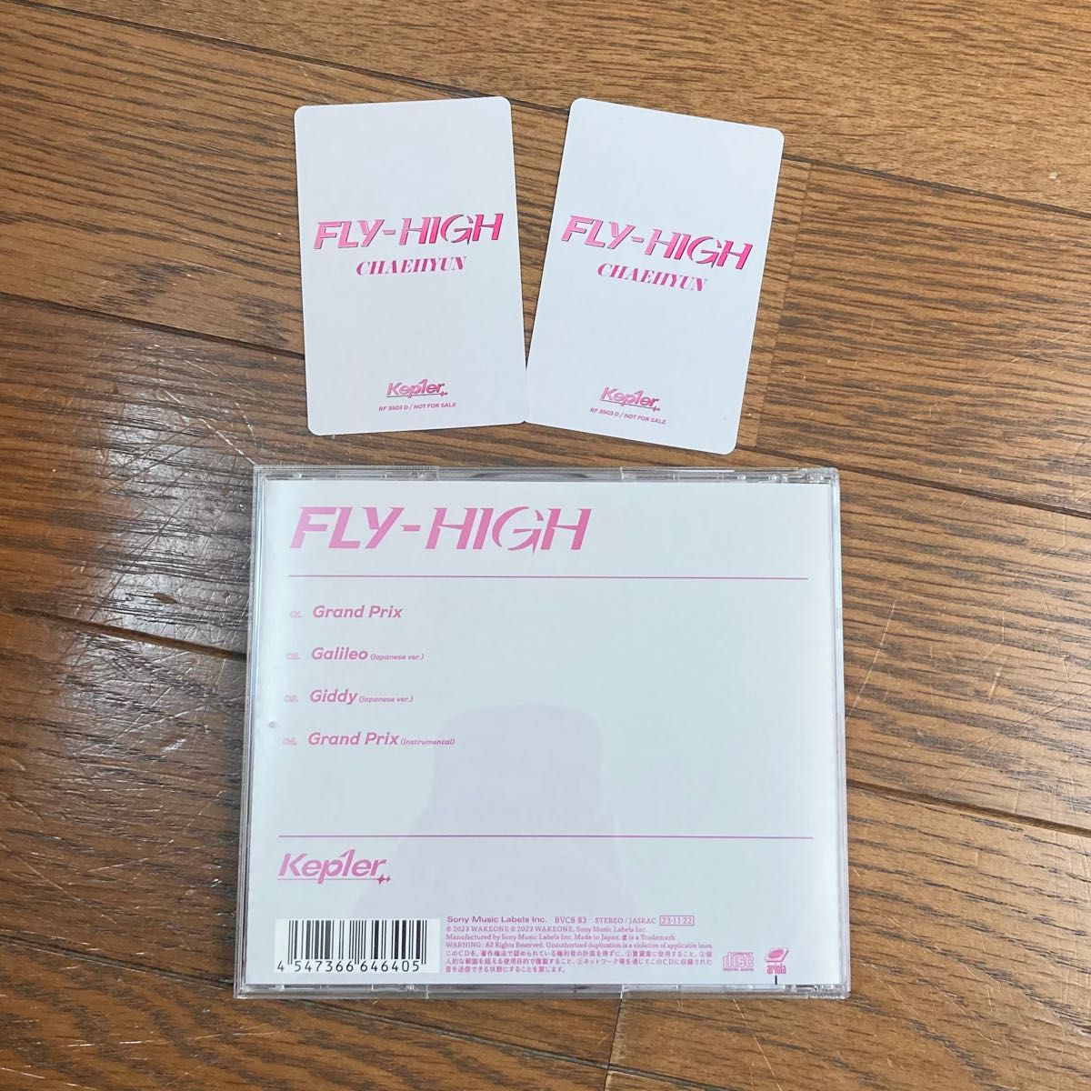 kep1er チェヒョン FLYHIGH 通常盤 CD トレカ 缶バッジ