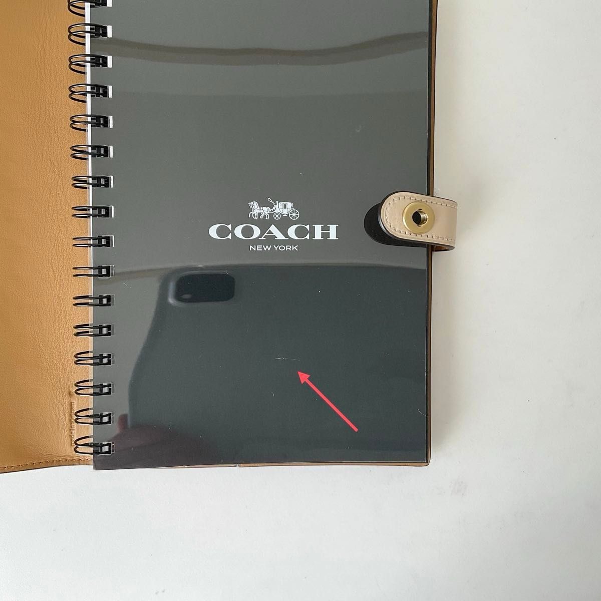 COACH コーチ observed by us CK450 ノートブック　手帳　スケジュール帳 システム手帳　ダイアリー　日記帳