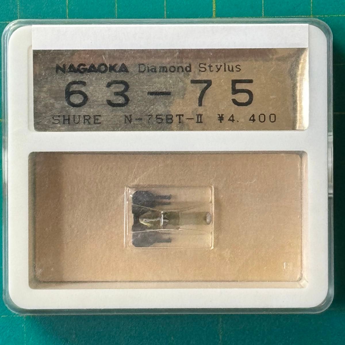シュアー　N-75BT-Ⅱの交換針　 ナガオカ製 63-75