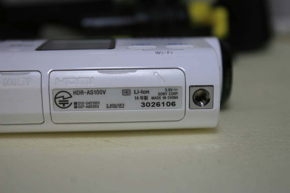 SONY アクションカム HDR-AS100V 動作確認済みですの画像8