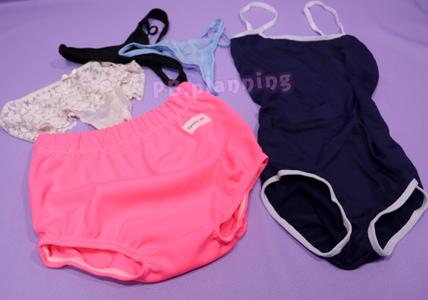 [5 point set]* photographing for pink. bruma& school swimsuit / other inner set/ cosplay photographing costume [M]