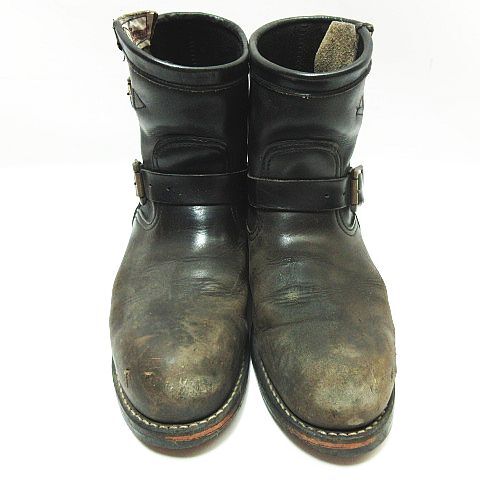 CHIPPEWA Chippewa 27872 Short engineer boots Work boots 8 1/2E 8.5E black black box attaching men's 