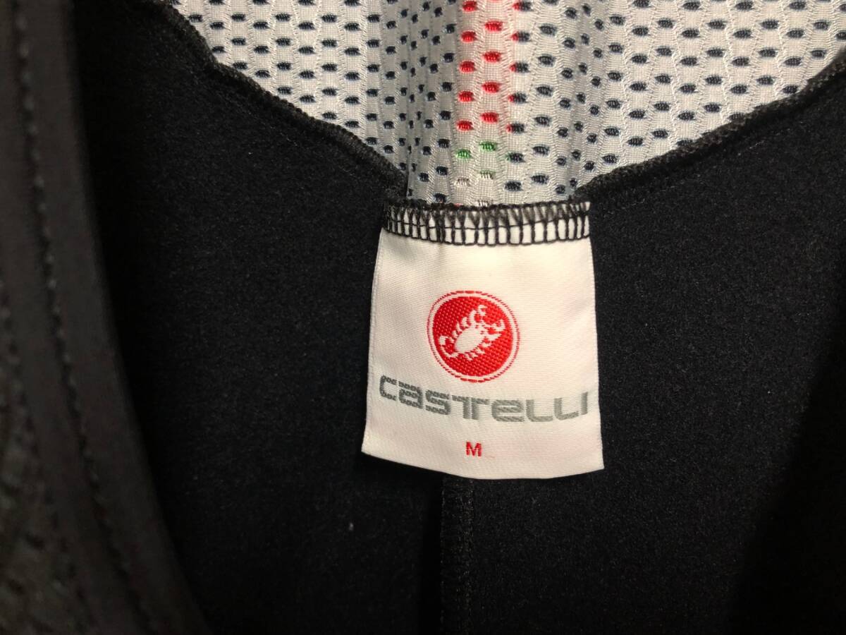 HU689 カステリ CASTELLI ビブショーツ 黒 M ※スレの画像7