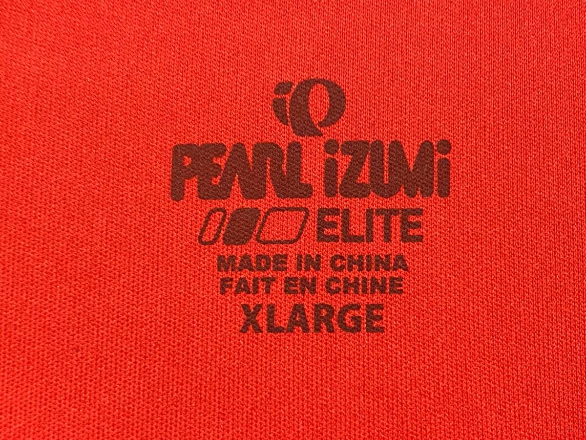 HV792 パールイズミ PEARL iZUMi 半袖 サイクルジャージ 赤黒 XL_画像7