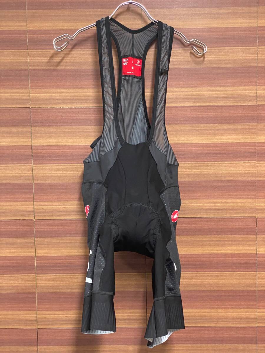 HV564 カステリ CASTELLI ビブショーツ XL 黒 TEAM SKYの画像1