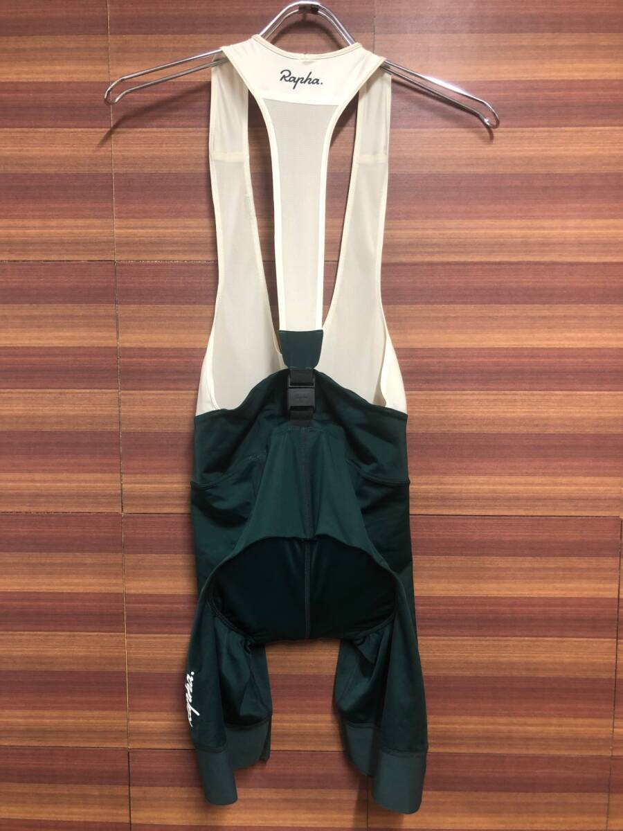 HV329 ラファ Rapha デタッチャブルレースビブショーツ WOMEN'S DETACHABLE RACE BIB 緑 S_画像2