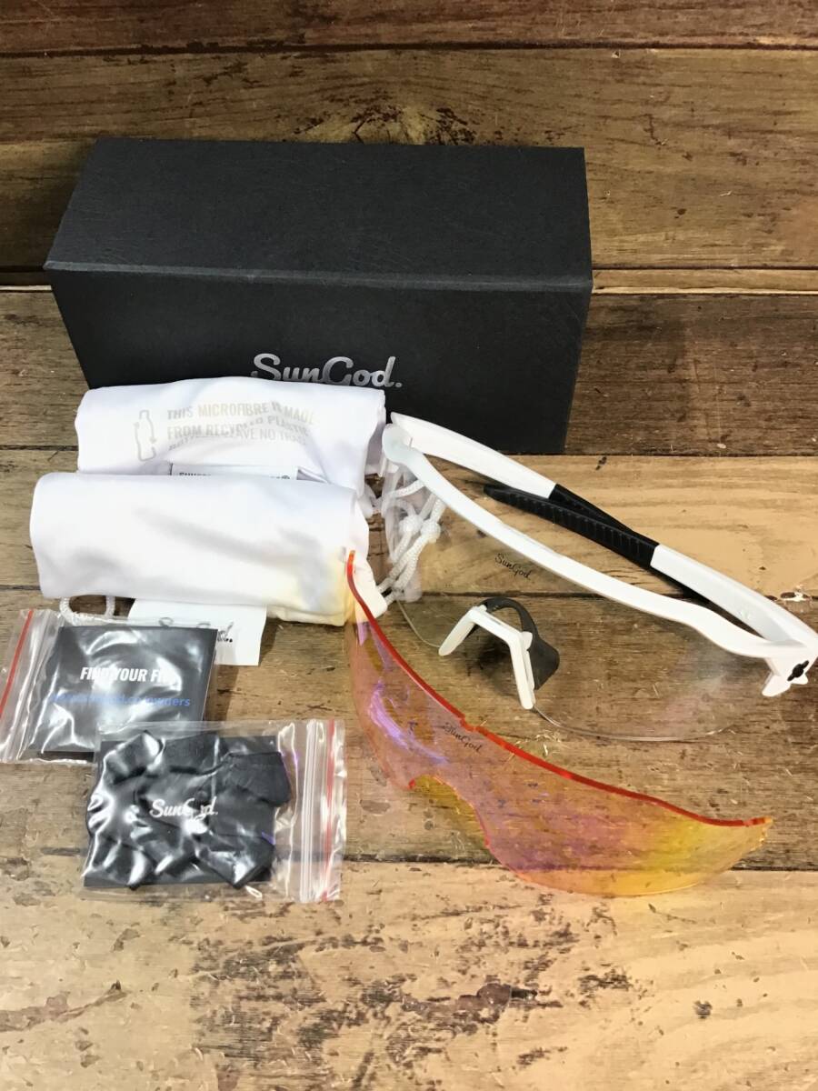 HS582 サンゴッド SUNGOD VELANS サングラス アイウェア クリアレンズ付