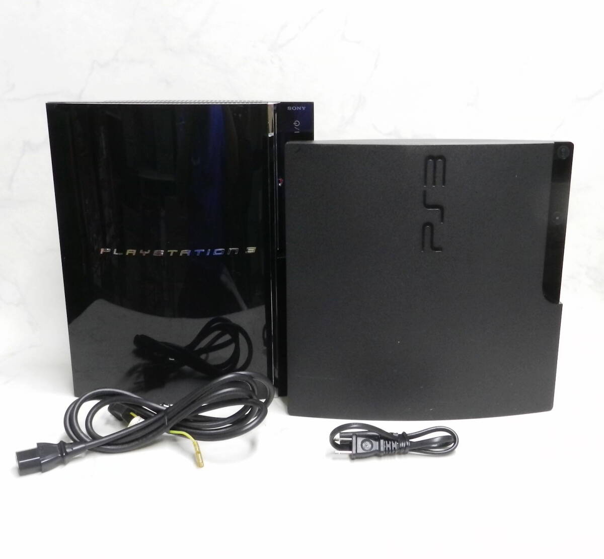 ■ SONY ソニー PS3 プレステ3 CECHA00 CECH-3000A 2台セット 通電確認済み ジャンク品！_画像1