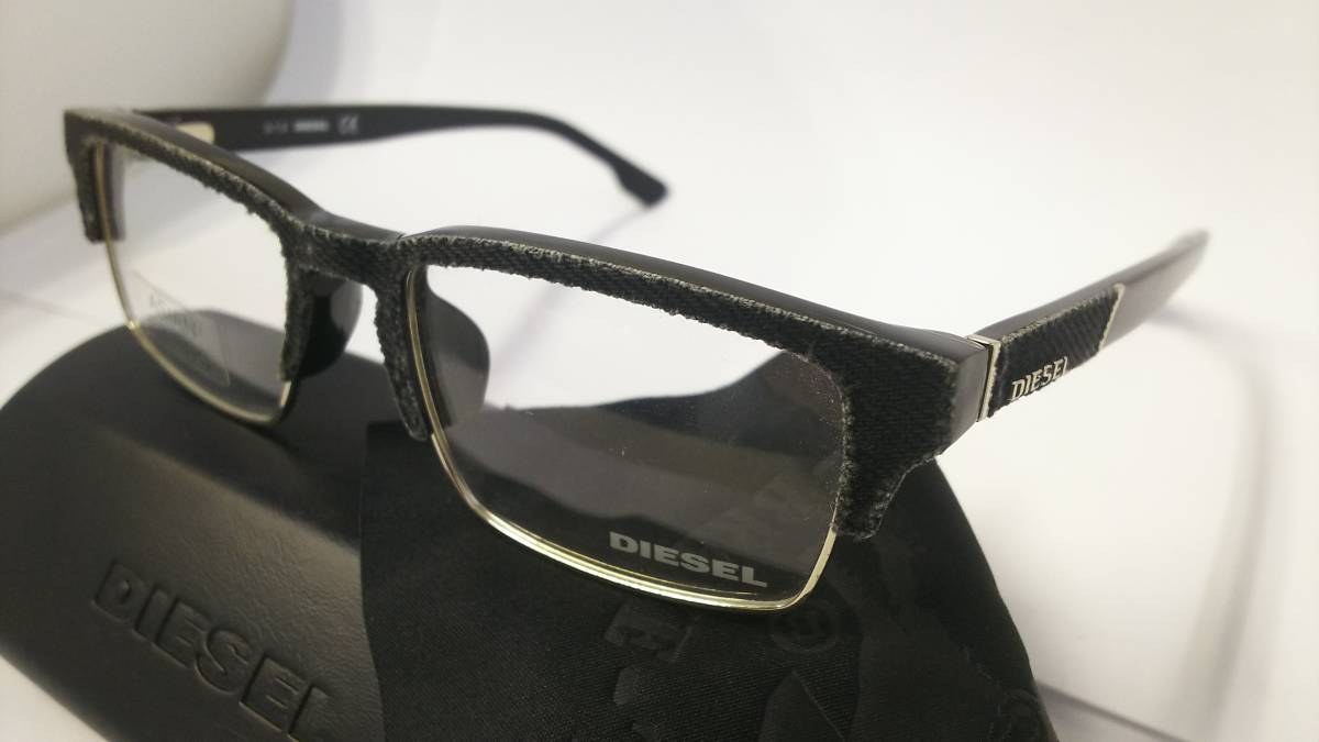 DIESEL ディーゼル メガネ 送料無料 新品 DL-5149-D 005 アジアンモデル デニム コンセプト