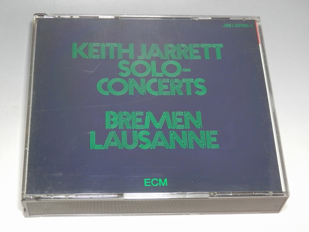 ☆ KEITH JARRETT SOLO-CONCERTS キース・ジャレット・ソロ・コンサート 国内盤 2枚組CD J58J-20100/1 ECM_画像1