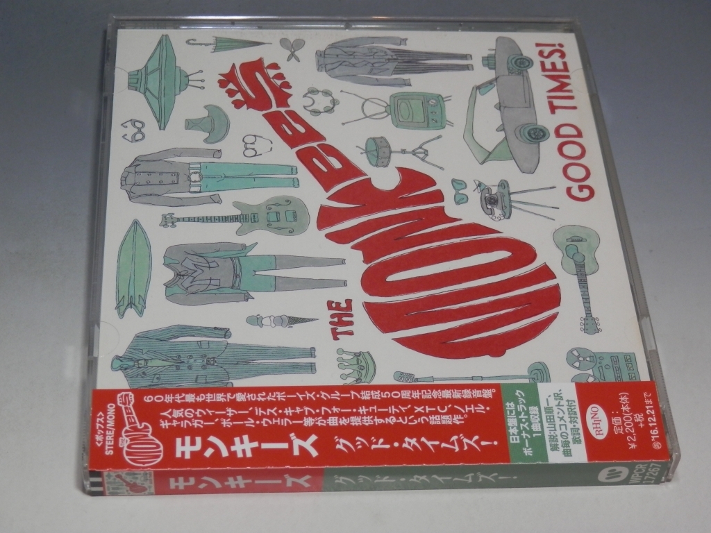 ☆ THE MONKEES モンキーズ GOOD TIMES! グッド・タイムズ! 帯付CD WPCR-17267/*盤ややキズあり_画像3