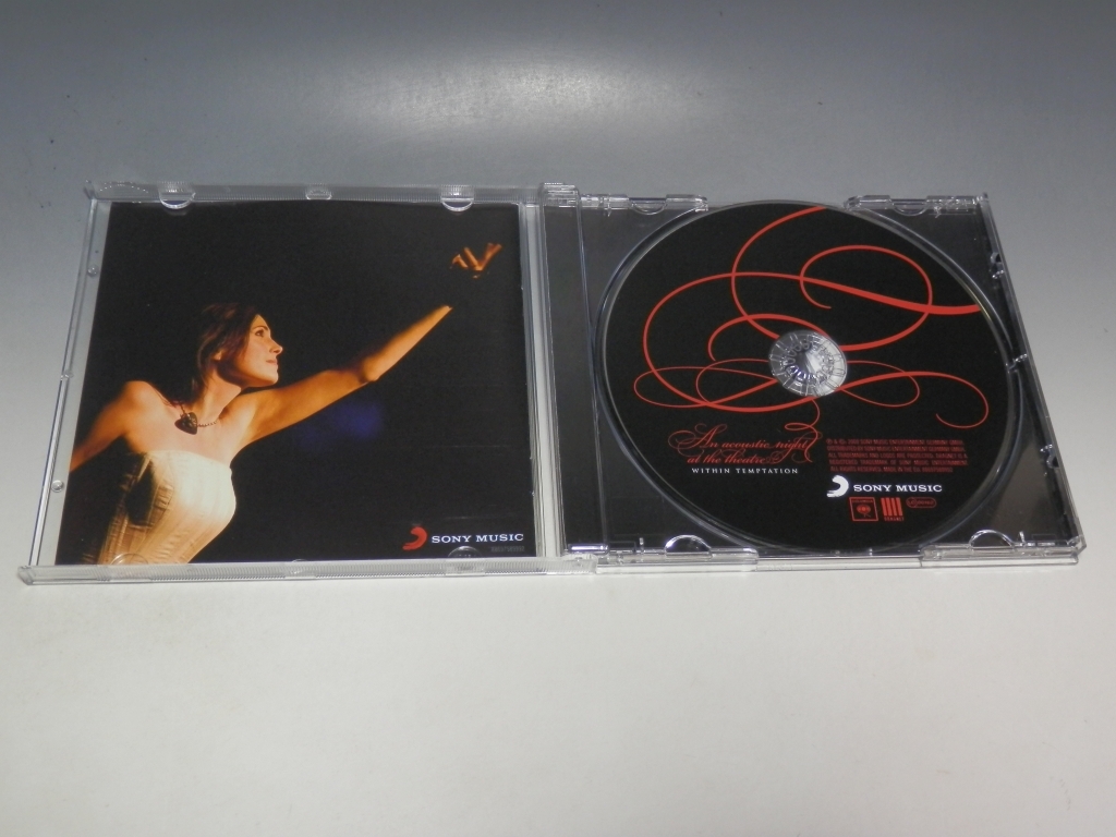 ☆ WITHIN TEMPTATION ウィズイン・テンプテーション AN ACOUSTIC NIGHT AT THE THEATRE 輸入盤CD _画像4