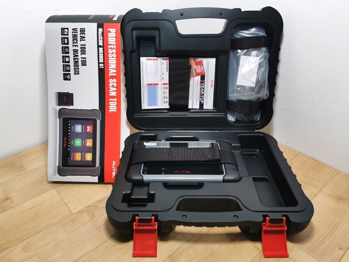 新品・日本語化済 最新版 Autel MK808K-BT OBD2 診断機 輸入車 国産車 軽自動車 ハイブリッド スキャンツール アクティブテスト DPF再生_画像8