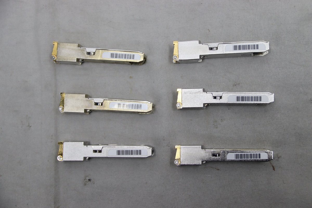 CISCO SFP-GE-T EXT 30-1421-01 SFPモジュール 6本セット_画像3