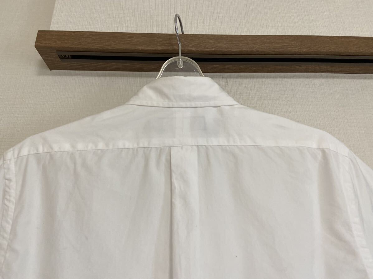 ポロラルフローレン POLO RALPH LAUREN スモールポニー 紺単色刺繍 半袖ボタンダウンシャツ Sサイズ の画像8