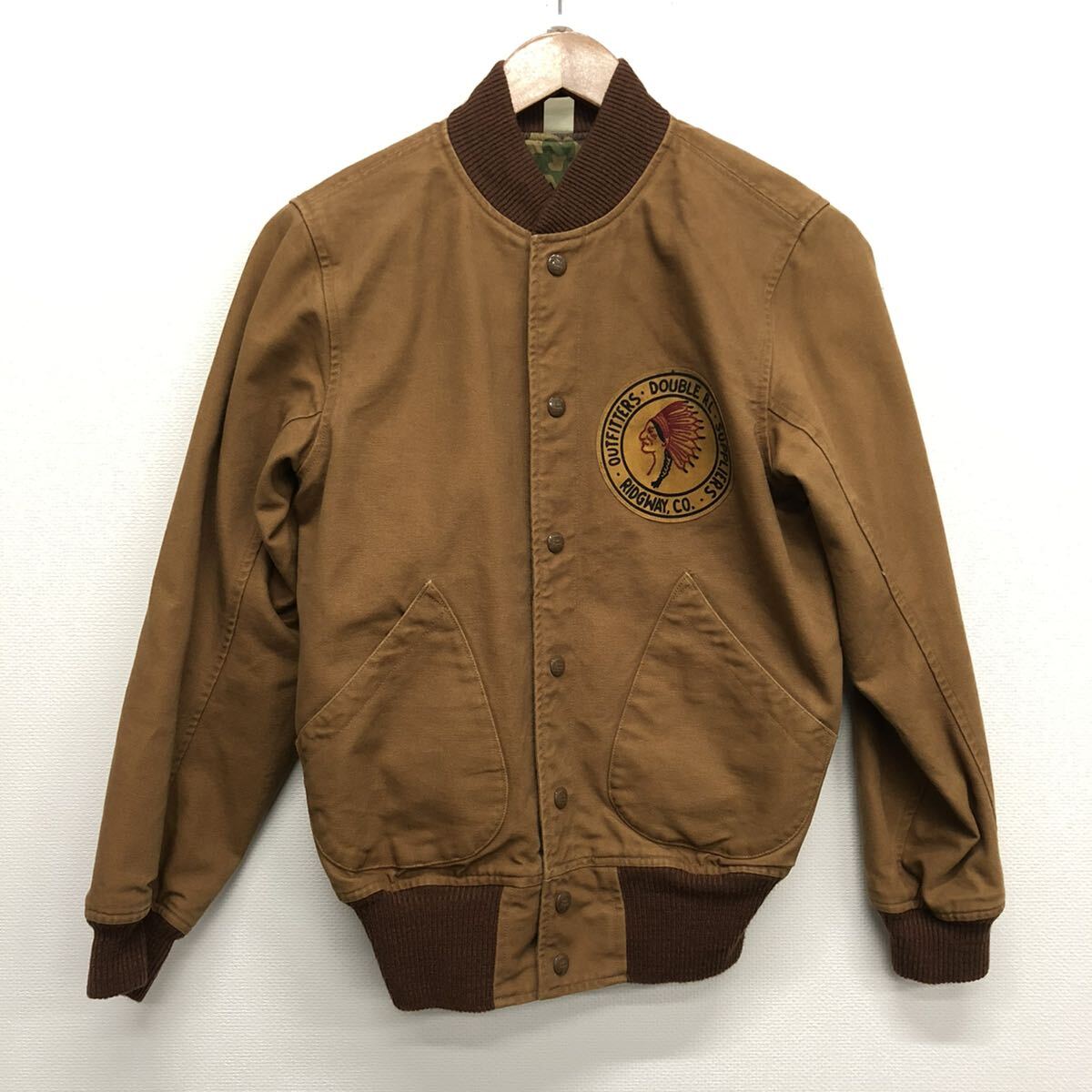 【RRL】ダブルアールエル★リバーシブルマレージャケット REVERSIBLE MURRAY JACKET カモフラ 迷彩 サイズXS ブラウン Ralph Lauren 05_画像1