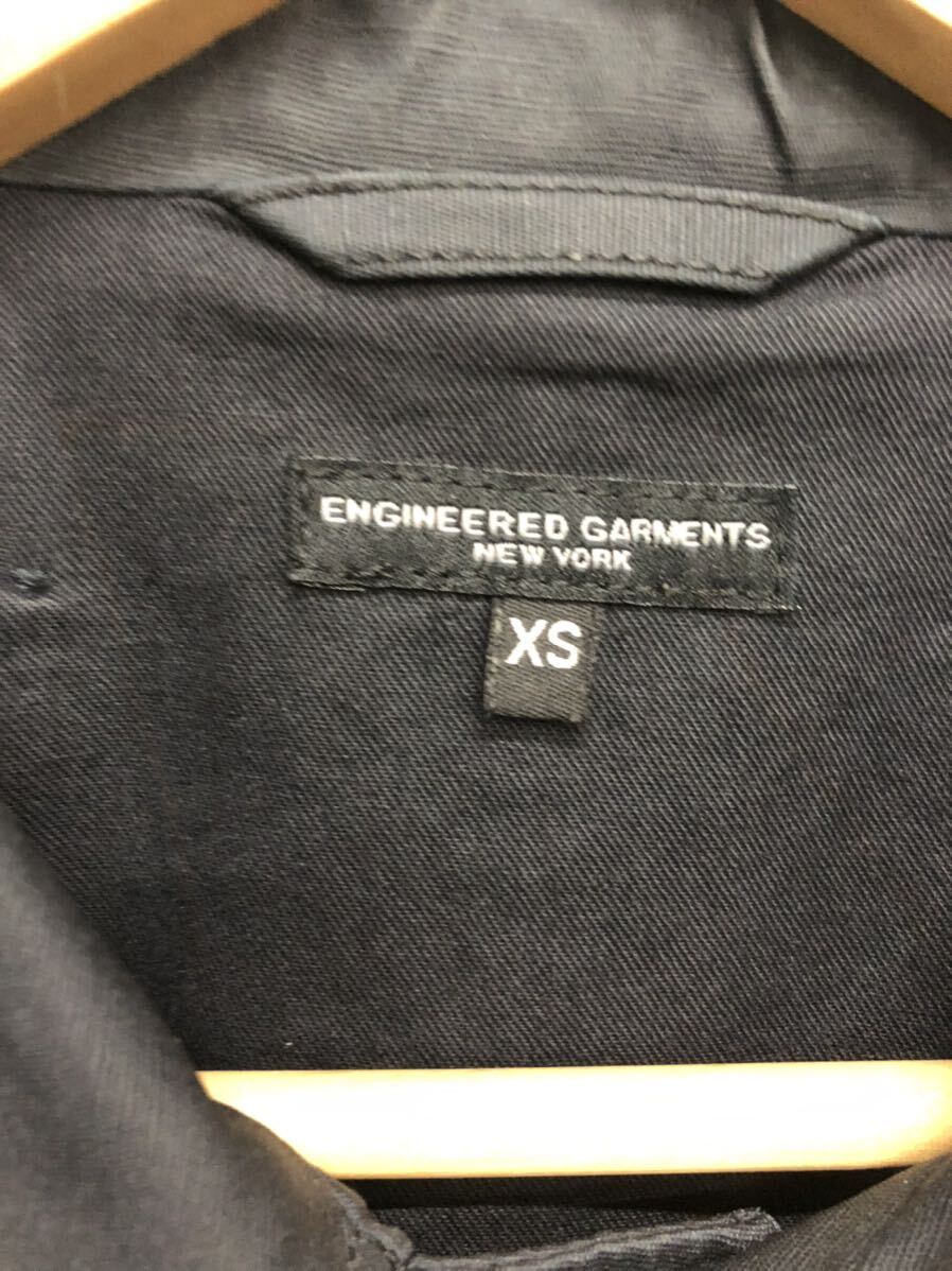 【Engineered Garments】エンジニアードガーメンツ★ステンカラーコート コットン サイズXS 05_画像6