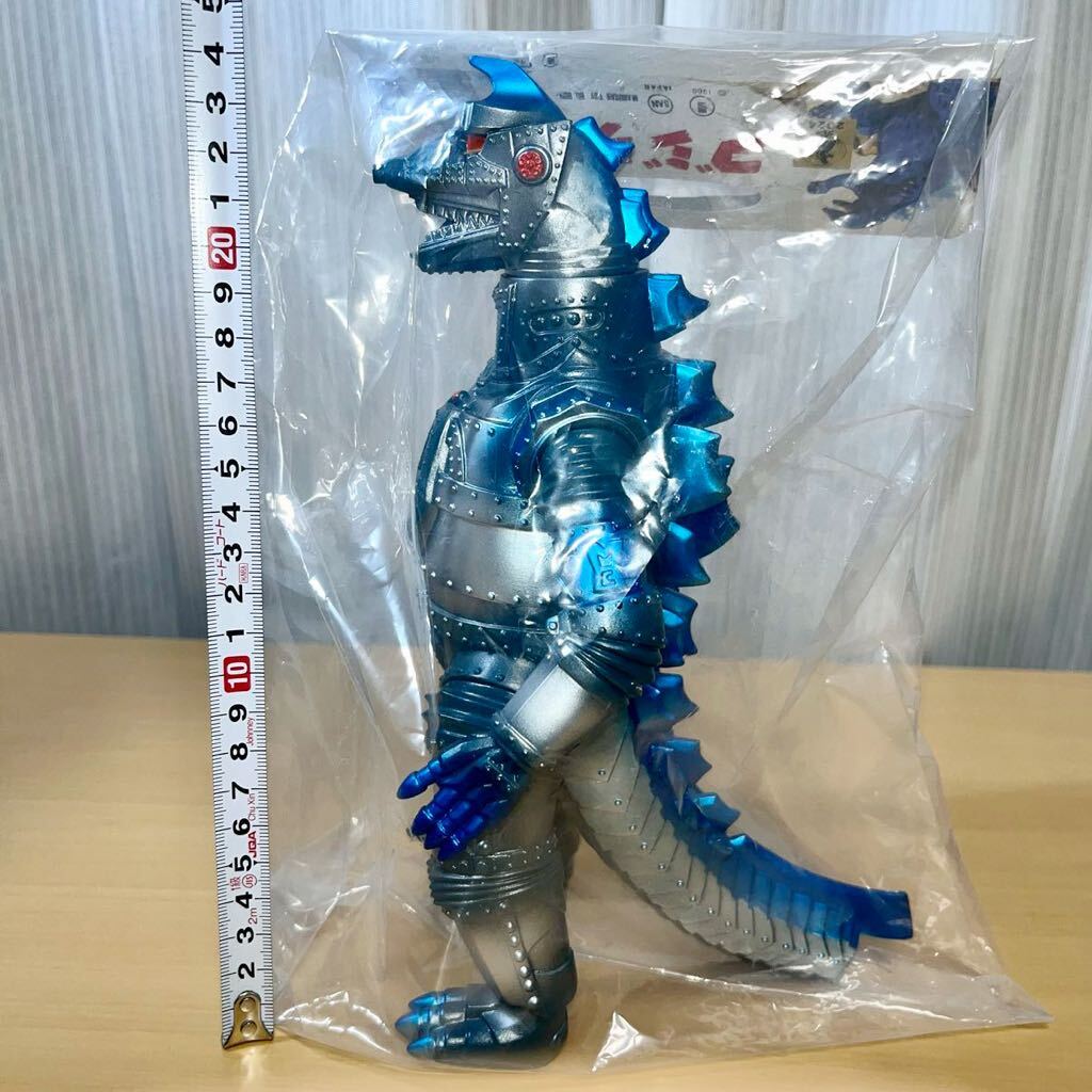 オレンジ目 メカゴジラ 350 クラシック ブルー 彩色　ver. マルサン MARUSAN ゴジラ GODZILLA sofvi ソフビ ラスト1_画像3