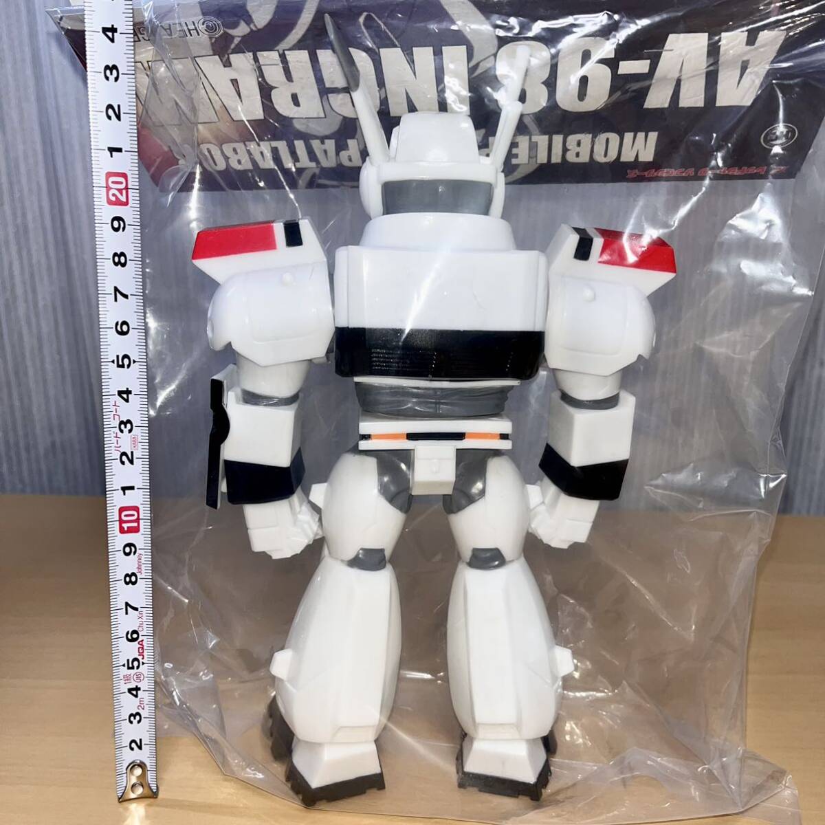 レッドシャーク イングラム 警視庁 シール付き 機動警察 パトレイバー ソフビ フィギュア RED SHARK PATLABOR sofvi INGRAM 大阪コミコン_画像4