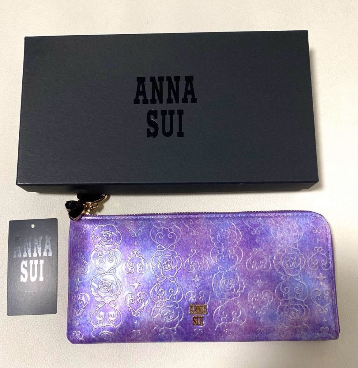 新品 ANNA SUI アナスイ L字長財布