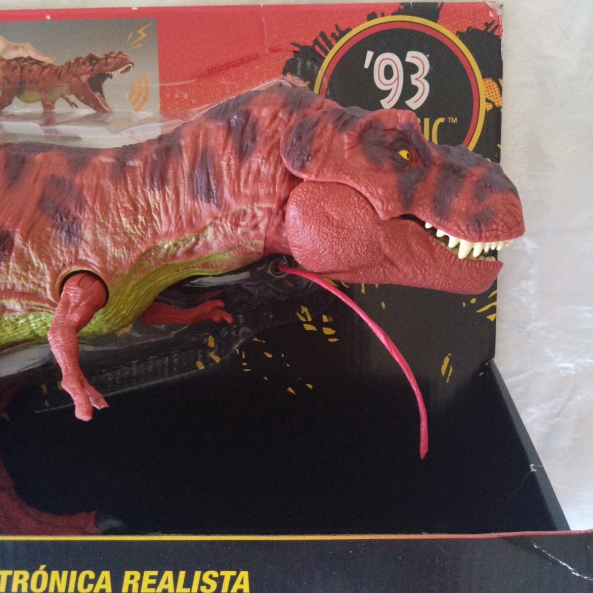 1円スタート ジュラシックパーク 30周年 93クラシック ティラノサウルス 未使用 訳あり_画像2