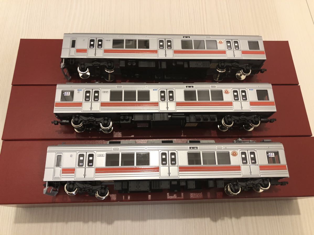  railroad model HO gauge ka loading Tokyu 1000 series Ikegami line Tama river line front surface non penetrate car 3 both A set 2019 year Rod 