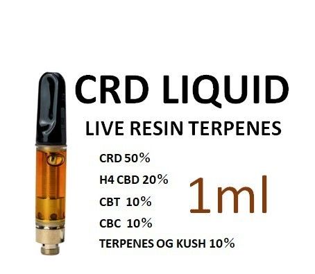 H4 CBD 配合 CRD リキッド 1ml LIVE RESIN TERPENES OG KUSH