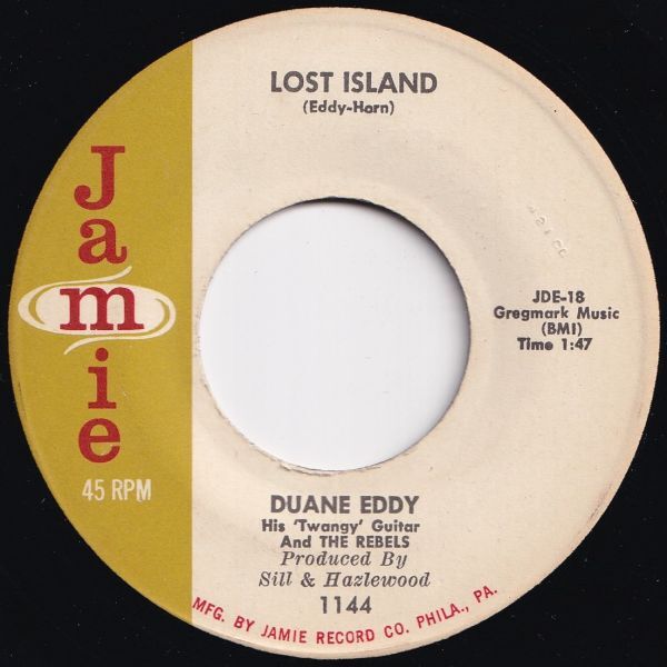 Duane Eddy Bonnie Come Back / Lost Island Jamie US 1144 206675 R&B R&R レコード 7インチ 45_画像2