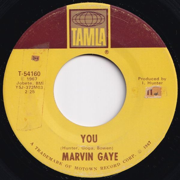 Marvin Gaye You / Change What You Can Tamla US T-54160 205397 SOUL ソウル レコード 7インチ 45_画像1