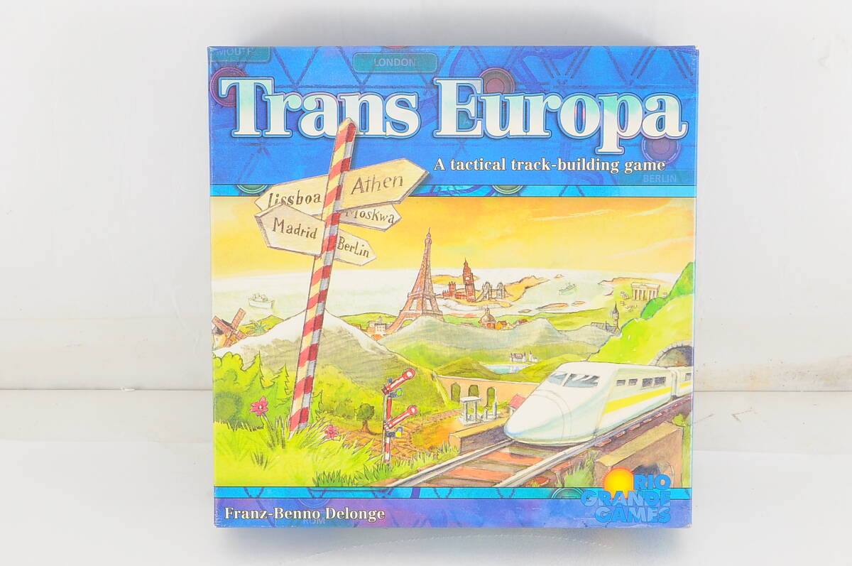 [MAB29]2点 ボードゲームまとめセット トランスヨーロッパ Trans Europa トランスアメリカ Trans America 海外版 日本語訳なし 箱付き_画像5