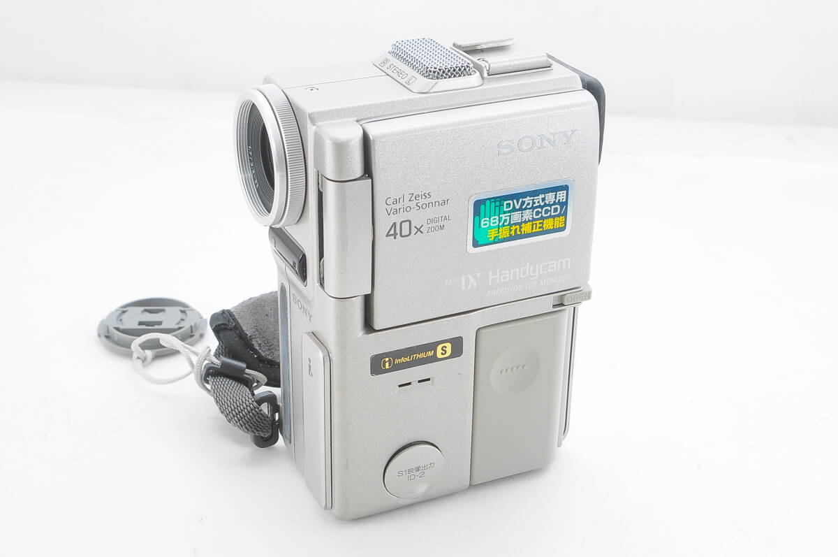 [キ MAC29]動作品 SONY ソニー DCR-PC120 デジタルビデオカメラ miniDV ミニDV Handycam ハンディカム_画像2