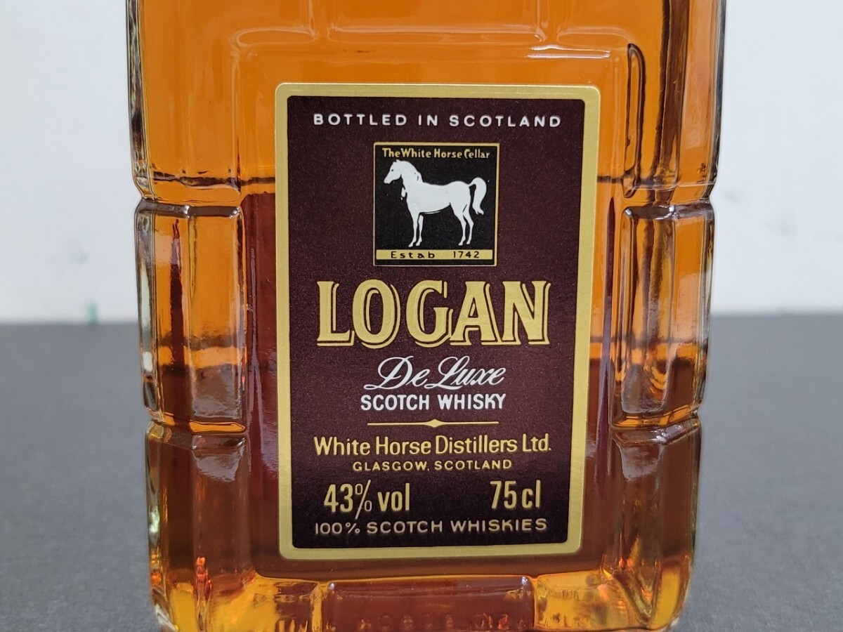 LOGAN ローガン DELUXE デラックス ウイスキー750ml スコッチ 箱付_画像4