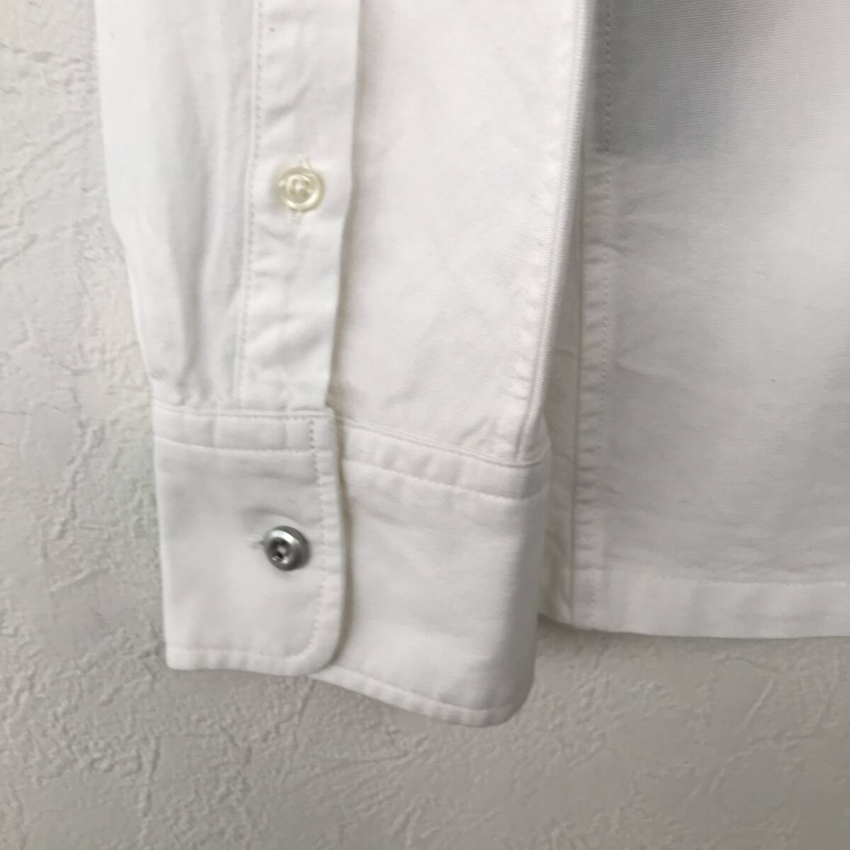 junhashimoto STAND COLLAR SHIRTS ジュンハシモト メンズ 長袖 スタンドカラーシャツ ホワイト 良品 size 4_画像4