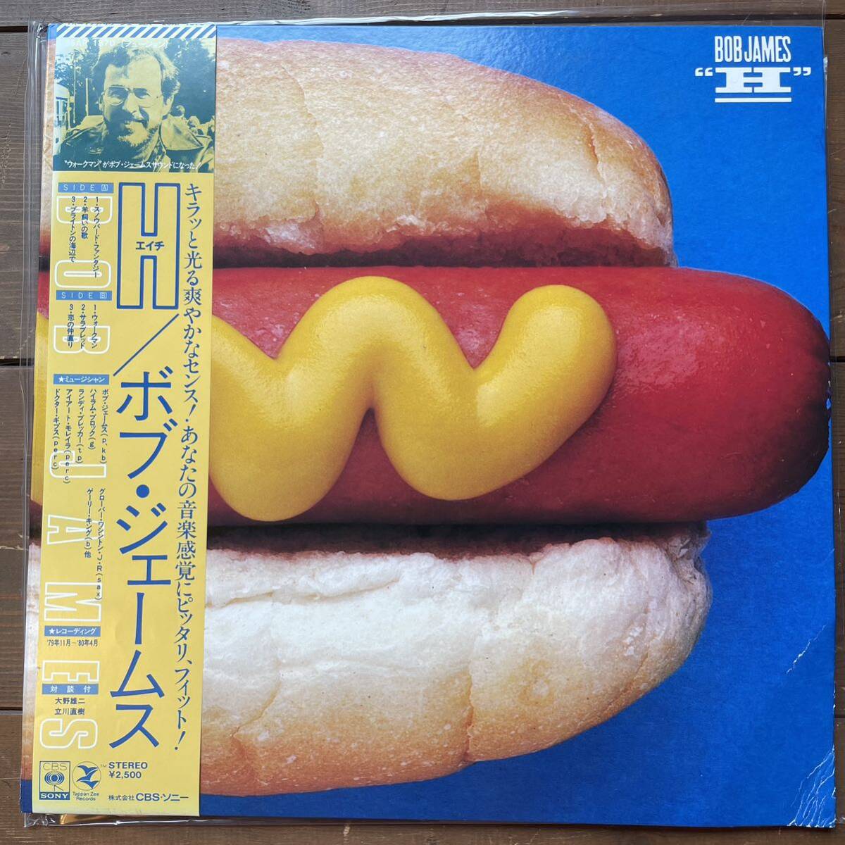 BOB JAMES ボブ・ジェームス H エイチ LP レコードCBS SONY 帯付 _画像1