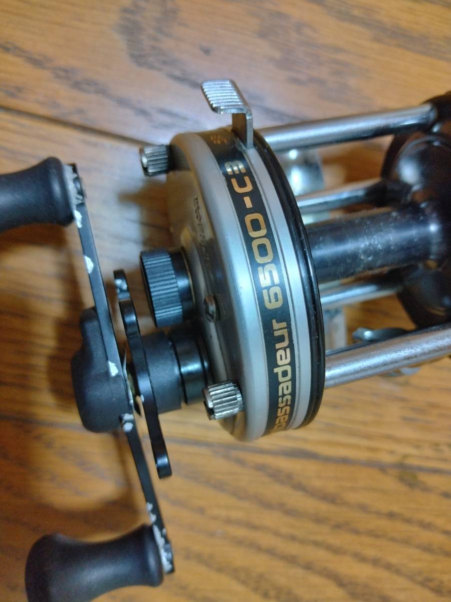 アブ　アンバサダー　6500C3 ABU AMBASSADEUR 中古使用品　雷魚で使用_画像8