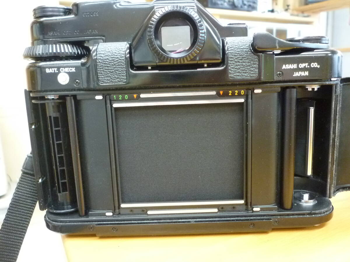 ASAHI PENTAX67 ペンタックス6×7 レンズ/付属品付き 良品 中古品_画像9