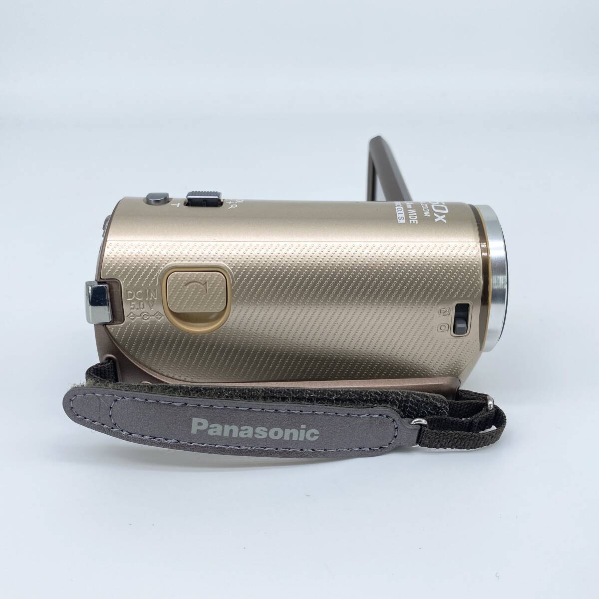 即配【美品】Panasonic パナソニック HC-V300M ビデオカメラ ベージュ 動作確認済 送料無料_画像6