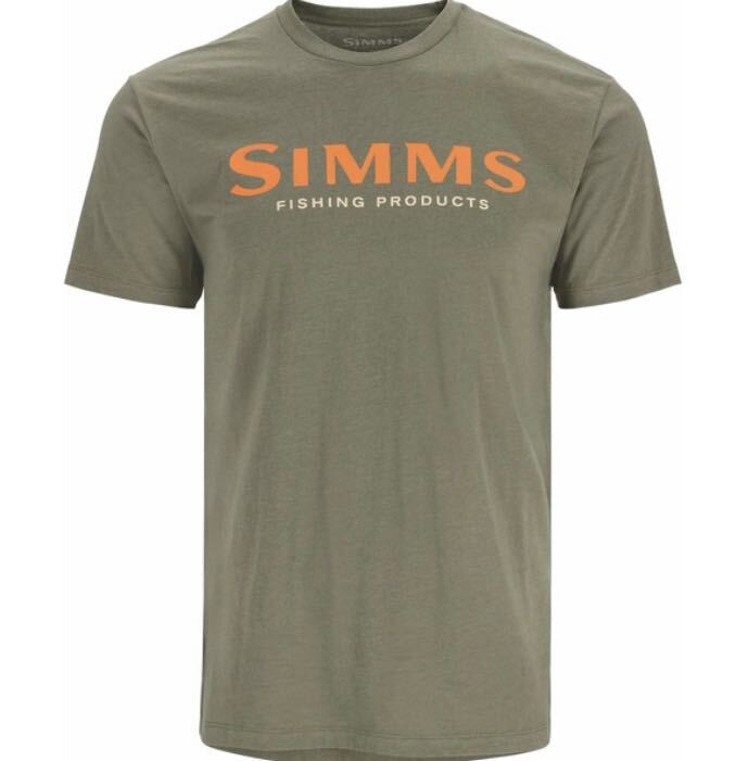 Simms シムス 半袖 Tシャツ M 新品 T-shirt 大きめ メンズ オリーブ フィッシング シムズ 日本未発売 釣り